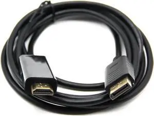1.8M DisplayPort to HDMI Compatible Cable,1080P DP Male to HDMI Male Video Cord,High Speed Display Port Cable for Connecting Laptop to HDTV,Monitor and Projector 1.8M DisplayPort to HDMI Compatible Cable,1080P DP Male to HDMI Male Video Cord,High Speed Display Port Cable for Connecting Laptop to HDTV,Monitor and Projector