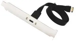 50cm Type-E to USB 3.1 Type-C Front Panel Extension Cable, Internal Motherboard Header Adapter Cable with Mount Panel, Type E to USB-C Cord for Desktop PC Case Upgrade 50cm Type-E to USB 3.1 Type-C Front Panel Extension Cable, Internal Motherboard Header Adapter Cable with Mount Panel, Type E to USB-C Cord for Desktop PC Case Upgrade