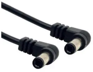 60cm Right Angled 90 Degree DC Power Cable, 5.5x2.1mm / 5.5x2.5mm Male to Male DC Plug Cord, L-Type DC Power Extension Cable for CCTV Camera, LED Strip, Router and DC Powered Equipment 60cm Right Angled 90 Degree DC Power Cable, 5.5x2.1mm / 5.5x2.5mm Male to Male DC Plug Cord, L-Type DC Power Extension Cable for CCTV Camera, LED Strip, Router and DC Powered Equipment