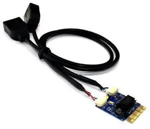 M.2 NGFF Key A-E to Dual USB 2.0 Port Expansion Card, M.2 to USB Riser Converter Cable, M.2 A-E Key NGFF to Dual USB2.0 Adapter Cable for Desktop PC, Wireless Card Module Expansion M.2 NGFF Key A-E to Dual USB 2.0 Port Expansion Card, M.2 to USB Riser Converter Cable, M.2 A-E Key NGFF to Dual USB2.0 Adapter Cable for Desktop PC, Wireless Card Module Expansion