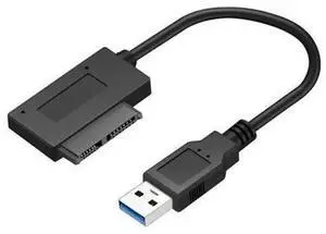 USB 3.0 to Slimline SATA 7+6 13Pin Adapter Cable, USB to 13Pin Slim SATA Converter Cord, External Connection Cable for Notebook Optical Drive, DVD CD-ROM, Slim Internal Hard Drive USB 3.0 to Slimline SATA 7+6 13Pin Adapter Cable, USB to 13Pin Slim SATA Converter Cord, External Connection Cable for Notebook Optical Drive, DVD CD-ROM, Slim Internal Hard Drive