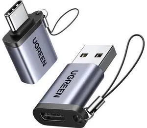 2 Pack USB Male to USB-C Female Adapter, 10Gbps High Speed USB A to Type C Converter, Thunderbolt Compatible for iPhone 16/15, MacBook, iPad, Samsung Galaxy, MagSafe, Watch 9/8 2 Pack USB Male to USB-C Female Adapter, 10Gbps High Speed USB A to Type C Converter, Thunderbolt Compatible for iPhone 16/15, MacBook, iPad, Samsung Galaxy, MagSafe, Watch 9/8