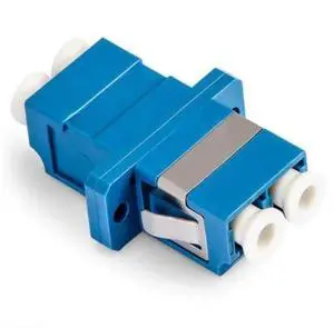 25 Pack LC UPC Duplex Single Mode Fiber Optic Adapter, LC to LC Fiber Coupler, LC UPC Optical Fiber Connector 25 Pack LC UPC Duplex Single Mode Fiber Optic Adapter, LC to LC Fiber Coupler, LC UPC Optical Fiber Connector