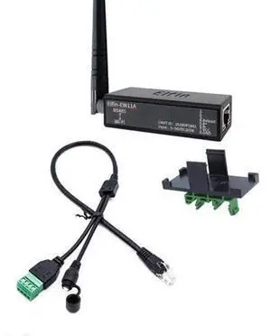 HF Elfin-EW11A-0 RS485 to WiFi Serial Server, Mini Wireless Serial Device Server with RJ45 Port, Supports Modbus TCP/IP, Industrial IoT Serial Converter, Complete EW11A-0 Full Set HF Elfin-EW11A-0 RS485 to WiFi Serial Server, Mini Wireless Serial Device Server with RJ45 Port, Supports Modbus TCP/IP, Industrial IoT Serial Converter, Complete EW11A-0 Full Set