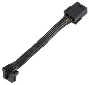 90 Degree Elbow PCIe 8Pin Graphics Card Power Extension Cable, PCIe 8 Pin Female to 8Pin Male Right Angle GPU Power Cord 90 Degree Elbow PCIe 8Pin Graphics Card Power Extension Cable, PCIe 8 Pin Female to 8Pin Male Right Angle GPU Power Cord