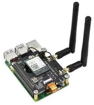 PCIe to M.2 E-Key Adapter Board for Raspberry Pi 5, With 16P Cable & SMA Antenna Connector, Compatible with NGFF M.2 Wireless Network Cards PCIe to M.2 E-Key Adapter Board for Raspberry Pi 5, With 16P Cable & SMA Antenna Connector, Compatible with NGFF M.2 Wireless Network Cards