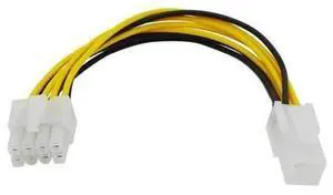 20cm PCIe 6 Pin to 8 Pin Power Adapter Cable, 4Pin Female to 8Pin Male PCIe Power Cord, 6Pin to 8Pin GPU Power Converter Cable for PCI-e Graphics Card, Desktop Computer Video Card Power Supply Wire 20cm PCIe 6 Pin to 8 Pin Power Adapter Cable, 4Pin Female to 8Pin Male PCIe Power Cord, 6Pin to 8Pin GPU Power Converter Cable for PCI-e Graphics Card, Desktop Computer Video Card Power Supply Wire