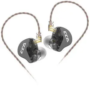 CRA In Ear Monitor, Ultra-Thin Diaphragm Dynamic Driver IEM Earphones, Wired In-Ear Headphones with Clear Sound & Deep Bass, 2 Pin Detachable Cable Gaming Earbuds for Singers, Musicians, Drummers CRA In Ear Monitor, Ultra-Thin Diaphragm Dynamic Driver IEM Earphones, Wired In-Ear Headphones with Clear Sound & Deep Bass, 2 Pin Detachable Cable Gaming Earbuds for Singers, Musicians, Drummers