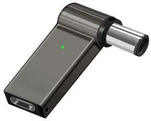 USB C Female to 7.4x5.0mm DC Male Laptop Charging Adapter, Type-C PD Power Converter Plug, 100W Max Power Delivery, USB-C to 7.4mm Barrel Jack Charger Connector for Compatible Laptops USB C Female to 7.4x5.0mm DC Male Laptop Charging Adapter, Type-C PD Power Converter Plug, 100W Max Power Delivery, USB-C to 7.4mm Barrel Jack Charger Connector for Compatible Laptops