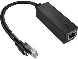 UCTRONICS Active PoE Splitter USB-C 5V, IEEE 802.3af PoE to USB-C Adapter, Power Over Ethernet Splitter for Raspberry Pi 4, Google WiFi, Security IP Cameras & 5V USB-C Devices UCTRONICS Active PoE Splitter USB-C 5V, IEEE 802.3af PoE to USB-C Adapter, Power Over Ethernet Splitter for Raspberry Pi 4, Google WiFi, Security IP Cameras & 5V USB-C Devices