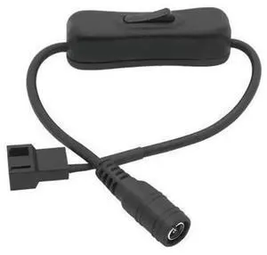 DC5521 to 4 Pin PWM Fan Power Adapter Cable, DC 5.5x2.1mm Barrel Jack to 4Pin Computer CPU Cooling Fan Connector, Power Supply Switch Cable for PC Case Fans & Router Cooling Fans DC5521 to 4 Pin PWM Fan Power Adapter Cable, DC 5.5x2.1mm Barrel Jack to 4Pin Computer CPU Cooling Fan Connector, Power Supply Switch Cable for PC Case Fans & Router Cooling Fans