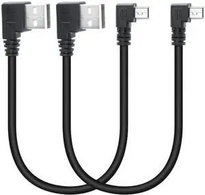 9 Inch Left 90 Degree USB 2.0 A Male to Mini USB Male Cable, Short Right Angle Mini USB Charging & Data Sync Cord for Dash Cam, Digital Camera, Hard Drive, MP3 Player, Pack of 2 Pieces 9 Inch Left 90 Degree USB 2.0 A Male to Mini USB Male Cable, Short Right Angle Mini USB Charging & Data Sync Cord for Dash Cam, Digital Camera, Hard Drive, MP3 Player, Pack of 2 Pieces