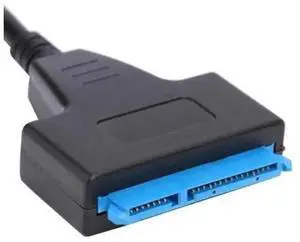 SATA to Dual USB 3.0 High Speed Adapter Cable, Portable SATA HDD Converter Cord for 2.5 Inch SATA Hard Drive SSD, External Storage Connection Cable for Desktop Laptop SATA to Dual USB 3.0 High Speed Adapter Cable, Portable SATA HDD Converter Cord for 2.5 Inch SATA Hard Drive SSD, External Storage Connection Cable for Desktop Laptop