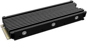 Aluminum M.2 NVMe SSD Heatsink Cooler, Double-Sided Cooling Radiator with Thermal Pads for PS5 M.2 Solid State Drive Aluminum M.2 NVMe SSD Heatsink Cooler, Double-Sided Cooling Radiator with Thermal Pads for PS5 M.2 Solid State Drive