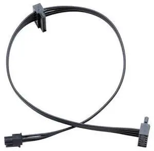 2Pcs Mini 4Pin to Dual 15Pin SATA HDD Power Splitter Cable 45cm/17.7Inch Model AB01, Mini 4P Male to Dual SATA 15Pin Female Power Cord for SSD, 2.5/3.5 Hard Drive, Mini ITX PC Power Extension 2Pcs Mini 4Pin to Dual 15Pin SATA HDD Power Splitter Cable 45cm/17.7Inch Model AB01, Mini 4P Male to Dual SATA 15Pin Female Power Cord for SSD, 2.5/3.5 Hard Drive, Mini ITX PC Power Extension
