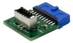 USB 3.0 Internal 20Pin Header to USB 3.1/3.2 Type-E Adapter, 20Pin to 19Pin Converter Riser for PC Motherboard, Convert Internal USB3.0 Header to Front Panel Type-C Type-E Port USB 3.0 Internal 20Pin Header to USB 3.1/3.2 Type-E Adapter, 20Pin to 19Pin Converter Riser for PC Motherboard, Convert Internal USB3.0 Header to Front Panel Type-C Type-E Port