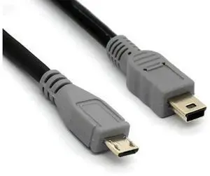 Micro USB Male to Mini 5Pin USB Male OTG Adapter Cable, 20cm Male to Male Converter Cord, Supports Data Sync & Charging for Mobile Devices, Digital Cameras, Portable Electronics Micro USB Male to Mini 5Pin USB Male OTG Adapter Cable, 20cm Male to Male Converter Cord, Supports Data Sync & Charging for Mobile Devices, Digital Cameras, Portable Electronics