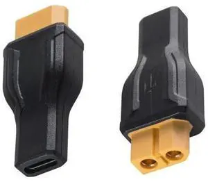 2 Pack USB C to XT60 Adapter Cable, 100W 20V 5A PD Type-C Male to XT60 Female Power Conversion Cord for RC Models, Energy Storage Power Station, Outdoor Power Supply, Portable Monitor 2 Pack USB C to XT60 Adapter Cable, 100W 20V 5A PD Type-C Male to XT60 Female Power Conversion Cord for RC Models, Energy Storage Power Station, Outdoor Power Supply, Portable Monitor