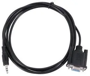 6FT DB9 9Pin Female to 3.5mm TRS Stereo Male Serial Cable, DB9 Female to 1/8 Inch Audio TRS Plug Serial Communication Data Cord for Instrument Debugging 6FT DB9 9Pin Female to 3.5mm TRS Stereo Male Serial Cable, DB9 Female to 1/8 Inch Audio TRS Plug Serial Communication Data Cord for Instrument Debugging