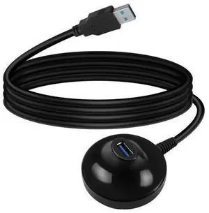 4.9FT USB 3.0 Type-A Male to Female Extension Cable with Pedestal Stand, 5Gbps High Speed Extender Cord, Suitable for USB WiFi Adapter, Flash Drive, Card Reader, Keyboard, Mouse and Other USB Peripher 4.9FT USB 3.0 Type-A Male to Female Extension Cable with Pedestal Stand, 5Gbps High Speed Extender Cord, Suitable for USB WiFi Adapter, Flash Drive, Card Reader, Keyboard, Mouse and Other USB Peripher
