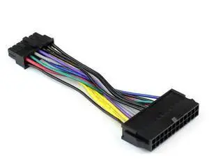 15cm ATX 24 Pin to 14 Pin Power Supply Adapter Cable, 18AWG Heavy Gauge Wire, Compatible with Lenovo IBM Dell Q77 B75 A75 Q75 Desktop Motherboard, PSU Conversion Extension Cord 15cm ATX 24 Pin to 14 Pin Power Supply Adapter Cable, 18AWG Heavy Gauge Wire, Compatible with Lenovo IBM Dell Q77 B75 A75 Q75 Desktop Motherboard, PSU Conversion Extension Cord
