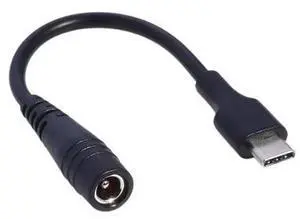 USBC Female to DC 5.5×2.1 Female Power Cable, TypeC to DC 5521 Jack Adapter Converter Cord, for DC Power Supply, Charging Devices with 5.5*2.1mm DC Interface USBC Female to DC 5.5×2.1 Female Power Cable, TypeC to DC 5521 Jack Adapter Converter Cord, for DC Power Supply, Charging Devices with 5.5*2.1mm DC Interface
