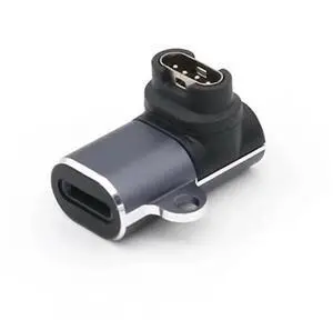 Portable 8Pin 3D Elbow Charger Adapter for Garmin Fenix 7X 6 6S 6X Venu 2S 2, TypeC/Micro USB to 8Pin Charging Converter, Compact Travel Replacement Connector for Garmin Smart Watch Portable 8Pin 3D Elbow Charger Adapter for Garmin Fenix 7X 6 6S 6X Venu 2S 2, TypeC/Micro USB to 8Pin Charging Converter, Compact Travel Replacement Connector for Garmin Smart Watch