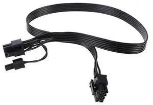 60cm Modular PCIe 8Pin to 6+2Pin GPU Power Supply Cable, 8Pin to 6Pin PCIE Modular PSU Cord for Corsair CXM Series CX850M, CX750M, CX600M, CX500M Graphics Card Power Connection 60cm Modular PCIe 8Pin to 6+2Pin GPU Power Supply Cable, 8Pin to 6Pin PCIE Modular PSU Cord for Corsair CXM Series CX850M, CX750M, CX600M, CX500M Graphics Card Power Connection