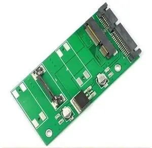 mSATA Mini PCIE to 2.5 Inch SATA II 22Pin Converter Adapter Card, Convert mSATA SSD to Standard 2.5 SATA Drive for Desktop Notebook Storage Expansion & SSD Reuse mSATA Mini PCIE to 2.5 Inch SATA II 22Pin Converter Adapter Card, Convert mSATA SSD to Standard 2.5 SATA Drive for Desktop Notebook Storage Expansion & SSD Reuse