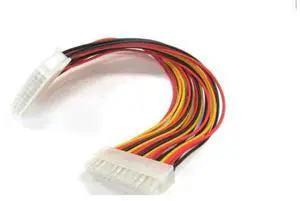 HighQuality ATX 24Pin Male to 24Pin Female PSU Power Extension Cable, Internal PC Motherboard MainPower Adapter Cord for Desktop Computer Assembly, Modding and Chassis CableManagement Upgrade HighQuality ATX 24Pin Male to 24Pin Female PSU Power Extension Cable, Internal PC Motherboard MainPower Adapter Cord for Desktop Computer Assembly, Modding and Chassis CableManagement Upgrade