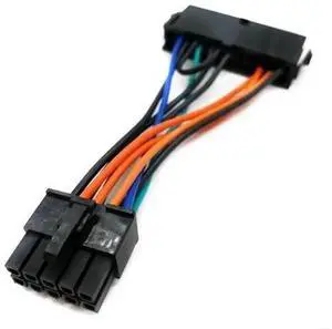ATX 24Pin to 10Pin PSU Main Power Supply Cable, Standard 24Pin ATX Power Converter Cord for 10Pin OEM Motherboard, Desktop Power Supply Adapter Cable for PC Repair & Upgrade ATX 24Pin to 10Pin PSU Main Power Supply Cable, Standard 24Pin ATX Power Converter Cord for 10Pin OEM Motherboard, Desktop Power Supply Adapter Cable for PC Repair & Upgrade