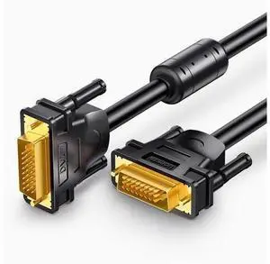 UGREEN DVID 24+1 DualLink Cable 1M (3.28ft), Supports 2K 60Hz Digital Video, MaletoMale Cord for Desktop GPU, PC Host to Monitor Display Connection UGREEN DVID 24+1 DualLink Cable 1M (3.28ft), Supports 2K 60Hz Digital Video, MaletoMale Cord for Desktop GPU, PC Host to Monitor Display Connection