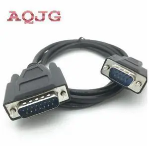 DB9 9Pin Male to DB15 15Pin Male Adapter Cable,1.5M DB9 to DB15 Serial Port Conversion Wire,Industrial Control Connection Cord for Compatible Equipment Debugging and Signal Transmission DB9 9Pin Male to DB15 15Pin Male Adapter Cable,1.5M DB9 to DB15 Serial Port Conversion Wire,Industrial Control Connection Cord for Compatible Equipment Debugging and Signal Transmission