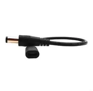 DC 5.5x2.5mm Male to Micro USB 5Pin Female Power Extension Cable, 22AWG 3A HighCurrent Adapter Cord, 20CM /7.87in for Power Banks, Surveillance Cameras and MicroUSB Powered Devices DC 5.5x2.5mm Male to Micro USB 5Pin Female Power Extension Cable, 22AWG 3A HighCurrent Adapter Cord, 20CM /7.87in for Power Banks, Surveillance Cameras and MicroUSB Powered Devices