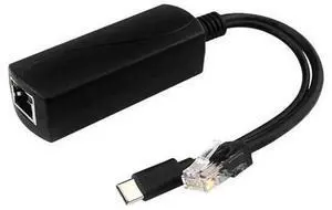 PoE Splitter for Raspberry Pi 5, 5V 4A TypeC Output Gigabit Ethernet PoweroverEthernet Splitter, IEEE802.3af/at Compliant PoE Adapter for Pi 5 Generation SingleBoard Computer PoE Splitter for Raspberry Pi 5, 5V 4A TypeC Output Gigabit Ethernet PoweroverEthernet Splitter, IEEE802.3af/at Compliant PoE Adapter for Pi 5 Generation SingleBoard Computer