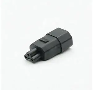 IEC 320 C14 Male to IEC C5 Female AC Power Plug Adapter, C14 to C5 AC Converter Power Connector for Notebook Charger, Monitor, Server, PDU Power Distribution Unit Devices IEC 320 C14 Male to IEC C5 Female AC Power Plug Adapter, C14 to C5 AC Converter Power Connector for Notebook Charger, Monitor, Server, PDU Power Distribution Unit Devices