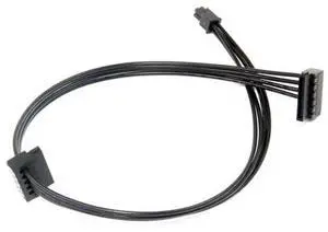 Small 5mm Mini 4Pin to 2Port 15Pin SATA Power Cable, Motherboard SATA HDD SSD Hard Drive Power Adapter Cord for Lenovo M410, M415, B415, 510SA Desktop Mainboard Hard Disk Upgrade Small 5mm Mini 4Pin to 2Port 15Pin SATA Power Cable, Motherboard SATA HDD SSD Hard Drive Power Adapter Cord for Lenovo M410, M415, B415, 510SA Desktop Mainboard Hard Disk Upgrade