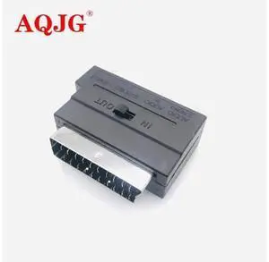 RGB Scart to 3 RCA SVideo Adapter, Composite RCA SVHS SVideo AV Audio Video Converter for DVD Recorder, TV, Television, Projector, Multimedia AudioVisual Connection RGB Scart to 3 RCA SVideo Adapter, Composite RCA SVHS SVideo AV Audio Video Converter for DVD Recorder, TV, Television, Projector, Multimedia AudioVisual Connection