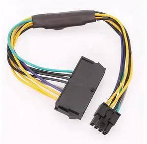 24Pin to 8Pin ATX PSU Power Adapter Cable 12Inch 30cm, Standard ATX 24Pin to 8Pin Power Supply Conversion Wire for DELL Optiplex 3020 7020 9020 Precision T1700 Motherboard Upgrade 24Pin to 8Pin ATX PSU Power Adapter Cable 12Inch 30cm, Standard ATX 24Pin to 8Pin Power Supply Conversion Wire for DELL Optiplex 3020 7020 9020 Precision T1700 Motherboard Upgrade