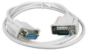 1.5M RS232 DB9 Serial Extension Cable, 9Pin Male to Female DB9 PC Converter Cord, RS232 Serial Port Extender for Industrial Equipment POS Scanner Serial Device Connection 1.5M RS232 DB9 Serial Extension Cable, 9Pin Male to Female DB9 PC Converter Cord, RS232 Serial Port Extender for Industrial Equipment POS Scanner Serial Device Connection