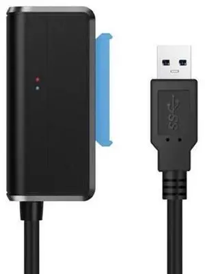 USB3.0 to Hard Drive Adapter Cable for 2.5Inch 3.5Inch SATA HDD SSD, USB 3.0 SATA Converter Cord for External Desktop Laptop Hard Disk Data Access USB3.0 to Hard Drive Adapter Cable for 2.5Inch 3.5Inch SATA HDD SSD, USB 3.0 SATA Converter Cord for External Desktop Laptop Hard Disk Data Access