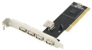 5Port USB 2.0 PCI Expansion Controller Card, Internal PCI USB Hub Adapter, 480Mbps HighSpeed USB2.0 Addon Card for Desktop PC to Expand Extra USB Peripheral Interfaces 5Port USB 2.0 PCI Expansion Controller Card, Internal PCI USB Hub Adapter, 480Mbps HighSpeed USB2.0 Addon Card for Desktop PC to Expand Extra USB Peripheral Interfaces