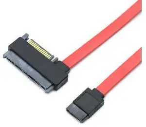 HighSpeed PC Hardware Cable Adapter, SFF8482 SAS 29+15Pin Female to SATA 7Pin Female Cable Without Clips, for SAS SATA Hard Drive Server Storage Device Internal Connection Adapter Cord HighSpeed PC Hardware Cable Adapter, SFF8482 SAS 29+15Pin Female to SATA 7Pin Female Cable Without Clips, for SAS SATA Hard Drive Server Storage Device Internal Connection Adapter Cord