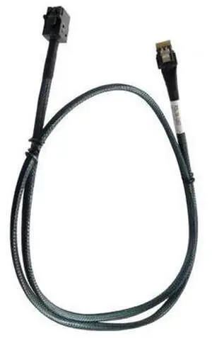 SlimSAS 4X SFF8654 38Pin to MiniSAS HD SFF8643 36Pin Cable 80CM, Support PCIe Gen4.0 & SAS3.0 HighSpeed Server Storage Cable for RAID Controller Backplane Internal Connection Cord SlimSAS 4X SFF8654 38Pin to MiniSAS HD SFF8643 36Pin Cable 80CM, Support PCIe Gen4.0 & SAS3.0 HighSpeed Server Storage Cable for RAID Controller Backplane Internal Connection Cord