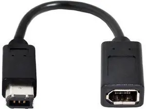 IEEE 1394 6Pin Male to Female Extension Cable, 20cm Firewire 400 to 400 Short Cord for Data Transfer, Video Capture Card, Digital Camcorder & Industrial Firewire Peripherals IEEE 1394 6Pin Male to Female Extension Cable, 20cm Firewire 400 to 400 Short Cord for Data Transfer, Video Capture Card, Digital Camcorder & Industrial Firewire Peripherals
