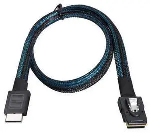 Oculink SFF8611 4i to SFF8087 36Pin Active Data Cable 50cm, PCIExpress HighSpeed Interconnect Cable for Slimline SSD, Server Internal NVMe Storage Backplane Connection Oculink SFF8611 4i to SFF8087 36Pin Active Data Cable 50cm, PCIExpress HighSpeed Interconnect Cable for Slimline SSD, Server Internal NVMe Storage Backplane Connection