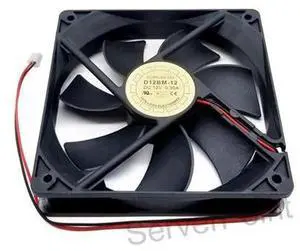 Double Ball Bearing Cooling Fan D12BM12, 120mm 12CM DC 12V 2Wire High Air Volume Replacement Fan for Air Drying Machine, Computer Chassis, Power Supply Cabinet Heat Dissipation System Double Ball Bearing Cooling Fan D12BM12, 120mm 12CM DC 12V 2Wire High Air Volume Replacement Fan for Air Drying Machine, Computer Chassis, Power Supply Cabinet Heat Dissipation System