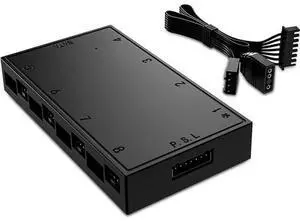 IDCOOLING HA08 PWM ARGB Fan Hub, 8×4Pin PWM Ports & 8×5V 3Pin ARGB Ports, SATA Power Supply, Motherboard ARGB Sync Fan Controller for PC Case Cooling Fan Cable Management IDCOOLING HA08 PWM ARGB Fan Hub, 8×4Pin PWM Ports & 8×5V 3Pin ARGB Ports, SATA Power Supply, Motherboard ARGB Sync Fan Controller for PC Case Cooling Fan Cable Management