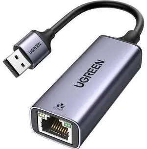UGREEN USB 3.0 to Gigabit Ethernet RJ45 LAN Network Adapter, 10/100/1000Mbps Wired Network Converter, DriverFree for Nintendo Switch, Windows, macOS, Linux, Laptops & Desktop PC Internet Connection UGREEN USB 3.0 to Gigabit Ethernet RJ45 LAN Network Adapter, 10/100/1000Mbps Wired Network Converter, DriverFree for Nintendo Switch, Windows, macOS, Linux, Laptops & Desktop PC Internet Connection