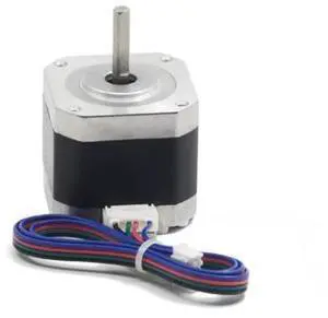 Iverntech Nema 17 Bipolar Stepper Motor, 42x40mm Body 1.5A 400mN.m 2Phase 4Wire 1.8° Step Angle, High Torque Stepping Motor with 1M Cable for 3D Printer Engraver CNC Machine Motion Projects Iverntech Nema 17 Bipolar Stepper Motor, 42x40mm Body 1.5A 400mN.m 2Phase 4Wire 1.8° Step Angle, High Torque Stepping Motor with 1M Cable for 3D Printer Engraver CNC Machine Motion Projects